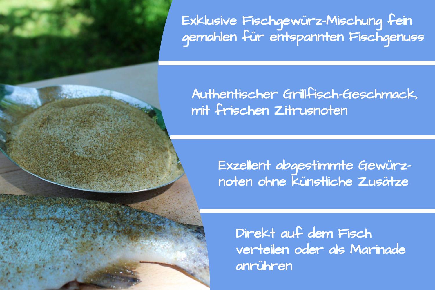 Fischgewürz gemahlen - Nebona (1000 g)