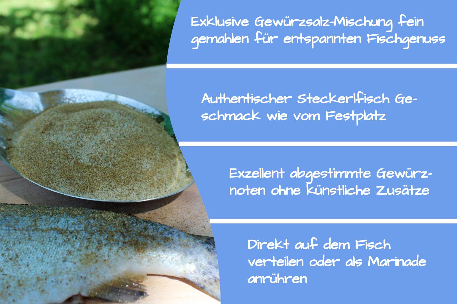 Steckerlfisch - Gewürzsalz - Nebona (1000 g)