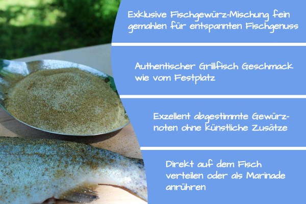 Fischgewürz gemahlen - Nebona (500 g)