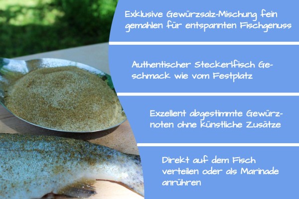 Steckerlfisch - Gewürzsalz - Nebona (1000 g)